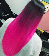 Virgin pink is a vibrant hot pink will give a deep magenta tint to light brown hair, and will turn out out most vibrantly on pre lightened hair. 49 Best Pink And Black Hair Ideas Hair Styles Dyed Hair Hair