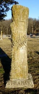Sunday Snapshot: The tree stump monuments at Clinton Cemetery