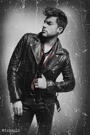 Pfister Cathie On Twitter Adam Lambert Leather Jacket Leather Jacket Street Style