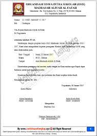 Surat undangan merupakan salah satu surat yang memuat ajakan kepada seseorang atau kelompok tempat: Contoh Surat Resmi Sekolah Smp Osis Contoh Surat