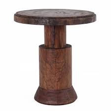 Cadiz Side Table Side Table Pedestal Side Table Wooden Design
