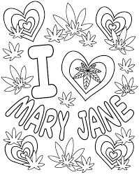 Perfect gift for cannabis lovers. Weed Coloring Pages Free Printable Coloring Pages For Kids
