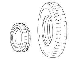 For boys and girls, kids and adults, teenagers and toddlers, preschoolers and older kids at school. Small And Big Car Tire Coloring Pages Best Place To Color
