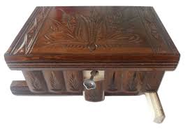 Smykker Boks Sjokoladebrun Tre Overraskelse Puslespill Boks Med Skjult Nokkel Magisk Apning Lagring Eventyr Puzzle Box Wooden Decorative Boxes
