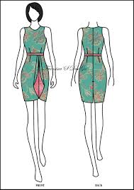 Gambar bunga yang mudah gambar contoh gambar sketsa batik. Sketsa Baju Radea