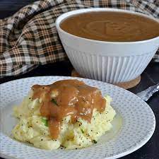 Beef Gravy Without The Drippings Recipe In 2020 Beef Gravy Homemade Gravy Turkey Gravy Recipe