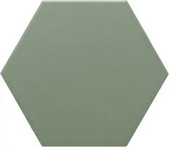 Cool carrelage mural hexagonal makara bleu blanc blancbleu ou avec dcor en with pose. Carrelage Sol 11 X 13 Hexagonal Lisse Mat Couleur Vert Kaki Acheter Carreaux