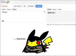 Hahahaha Pikachu Batman Funny Translations