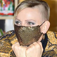 Whatever the inspiration, we admire the princess' boldness. Princess Charlene Of Monaco Debuts Shaved Hair 9honey
