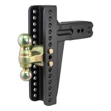 Maybe you would like to learn more about one of these? Curt Adjustable Channel Mount With Dual Ball 3 Shank 21 000 Lbs 10 5 8 Drop 45928 The Home Depot