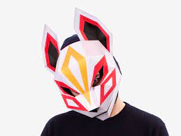 This mask is associated with the fox, and in japan, the fox is associated with god. Kitsune Mask Halloween Mask Japanese Fox Mask Diy Printable Etsy