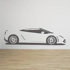 Give your child the pleasure of contemplating his passion throughout his room through this sticker sports car. Wall091 Wall Art Cartoon Painting On Wall