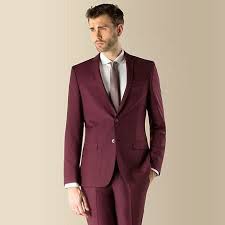 Exude elegance with men's slim fit suits in big and tall sizes. Red Herring Mulberry Shade Plain Slim Fit 2 Button Suit Jacket At Debenhams Com Prom Suits For Men Prom Suits Suits