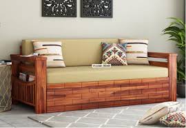 Sofa beds of old often sacrificed comfort for practicality but the selection of sofa beds online brings you comfort, practicality and versatility in one package. Sofa Cum Bed Upto 70 Off Buy Sofa Beds Online In India Woodenstreet