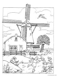 Select from 34975 printable crafts of cartoons, nature, animals, bible and many more. Windmill Coloring Pages For Kids Windmill 7 Printable 2021 780 Coloring4free Coloring4free Com