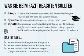 Hauptteil hausarbeit fazit richtig in der hausarbeit schreiben das fazit bzw. Fazit Schreiben 6 Schritte 3 Grundlegende Tipps Fur Die Hausarbeit