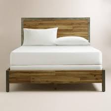 Wood And Metal Aiden Bed Bedroom Inspirations Bed Wood And Metal