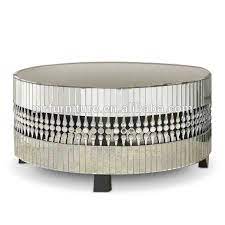 Coaster home furnishings rectangular clear mirror coffee table, 48.25 d x 28.5 w x 18.5 h, silver. Modern Crystal Diamond Mirrored Round Coffee Table For Living Room Furniture Buy Crystal Style Mirrored Coffee Table Mirrored Round Coffee Table Modern Diamond Mirrored Coffee Table Product On Alibaba Com