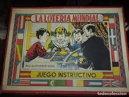 Le pondremos las siguientes etiquetas: La Loteria Mundial Juego Instructivo Anos 40 Comprar Juegos De Mesa Antiguos En Todocoleccion 98157127
