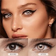 Braune Kontaktlinsen