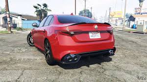 Italian design and high performance engines guarantee the quadrifoglio is the emblem that distinguishes our most competitive models. Alfa Romeo Giulia Quadrifoglio 952 Replace Fur Gta 5