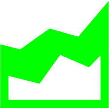 Lime Area Chart Icon Free Lime Chart Icons