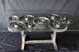 Pin By Igor On Industrial Furniture Industrial Coffee Table Steampunk Furniture Steampunk Table