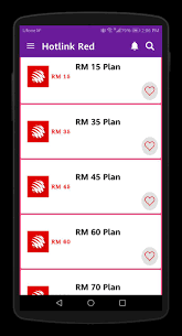For bigger families, get even more value by switching your loved ones over to our supplementary share lines. Hotlink Red Internet Plans For Android Apk Download