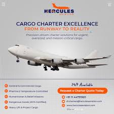 Cargo Charter Excellence. From Runway to Reality Precision-driven charter  solutions for urgent, oversized, and mission-critical cargo. • General &  Commercial Cargo • Pharma & Temperature-Controlled • Humanitarian & Relief  Missions • Dangerous