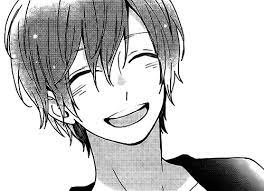 Monochrome Anime And Anime Boy Image Anime Boy Smile Anime Guys Shirtless Manga Anime