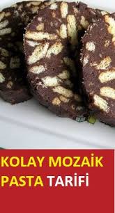 Kolay Mozaik Pasta Tarifi Yemek Tarifleri Yemek Vegan Yemek Tarifleri