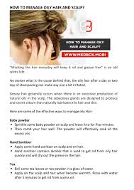 But as it turns out, hair grease is. How To Manage Oily Hair And Scalp By Sameerk Issuu