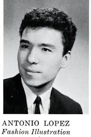 Famous fashion illustrator Antonio Lopez was FIT's yearbook editor in what  year: 1955? 1962? 1970? To find out, go to FIT's newly launched interactive  timeline with videos, images and more in celebration