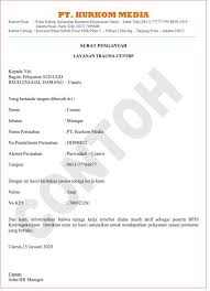 Hallo guys jumpa lagi dengan barokahketik.com. Download Surat Trauma Center Untuk Pengantar Kecelakaan Kerja