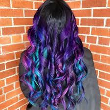Use a curling iron to create curls that will let the purple highlights shine through. 15 Pink And Purple Hair Color Ideas Trending Right Now