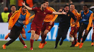 As Roma Menang Penuh 3 0 Atas Barcelona Pada Leg Kedua Liverpool Roma Barcelona