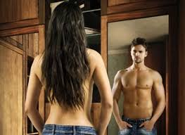 Image result for SOMEONE LOOKING IN THE MIRROR
