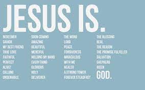Top 13 bible verses that describe jesus. Jesus Is Words Faith Inspirational Words