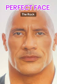 Dwayne The Rock Johnson's Perfect Face Drawing