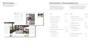 This interior decor app has design themes for decorating a living room, bedroom, kitchen, dining room, bathroom, hall, home office, baby and kid's room, and more. Roomstyler Drawing Manual Pdf Document