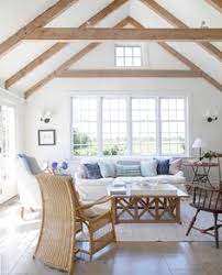 Your vaulted ceilings are meant to be a focal point, and with white on white, your eye isn't drawn up to appreciate the nice vault as it is with the contrast of wood on white. 84 Best Vaulted Wood Beam Ceilings Ideas In 2021 Home Wood Beams House Design