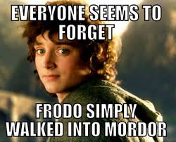 Someone Needs To Tell Boromir Lotrmemes