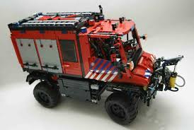 Lego Unimog Fire Engine Lego Unimog Lego Truck Lego Fire