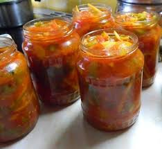 салат на зиму из баклажанов сладких перцев и помидоров и моркови Pin By Diana Nagele On Menyu Pickling Recipes Artisan Food Canned Food