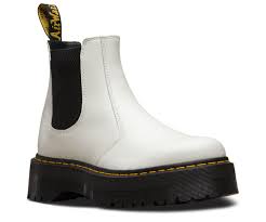 Shop online the latest fw20 collection of dr. Dr Martens 2976 Smooth Leather Platform Chelsea Boots Chelsea Boots Style Chelsea Boots Womens White Boots