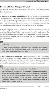 Ich muß bewerbungsunterlagen zurücksenden, hätte bewerber gern. Absage Nach Vorstellungsgesprach Pdf Free Download