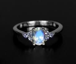 Angelucci jewelry is the authority in engagement rings & gold jewelry. Amazon Com Wedding Moonstone Ring Delicate Rainbow Moonstone For Her Tiny Moonstone Engagement 14k White Gold December Birthstone Mother S Day Gift Handmade