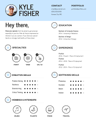 Infographic Resume Template Venngage