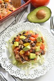 Casseroles like this low carb mexican casserole, combine some of your. Mexican Quinoa Casserole Gf Low Cal Skinny Fitalicious
