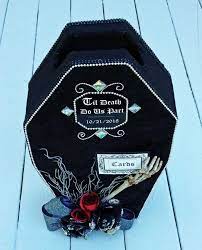 Coffin Boxhalloween Weddinghalloween Guest Bookhalloween Etsy In 2020 Halloween Themed Wedding Halloween Wedding Reception Halloween Wedding Cakes